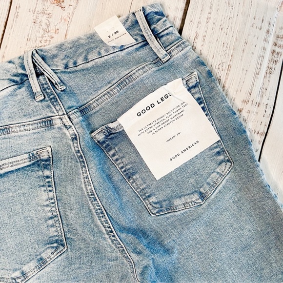 ⚡️GOOD AMERICAN GOOD LEGS SKINNY JEANS - Picture 6 of 9